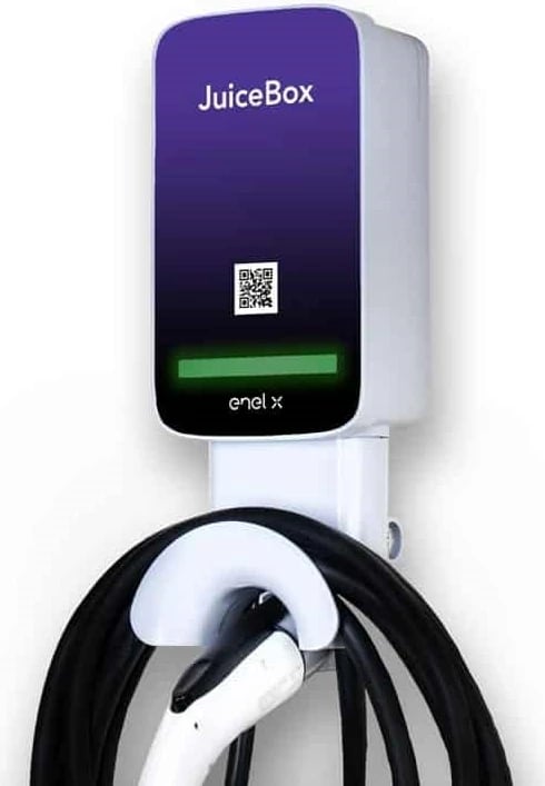 Stacion karikimi Enel X JuiceBox 2.01 me kabllo 5m, i zi