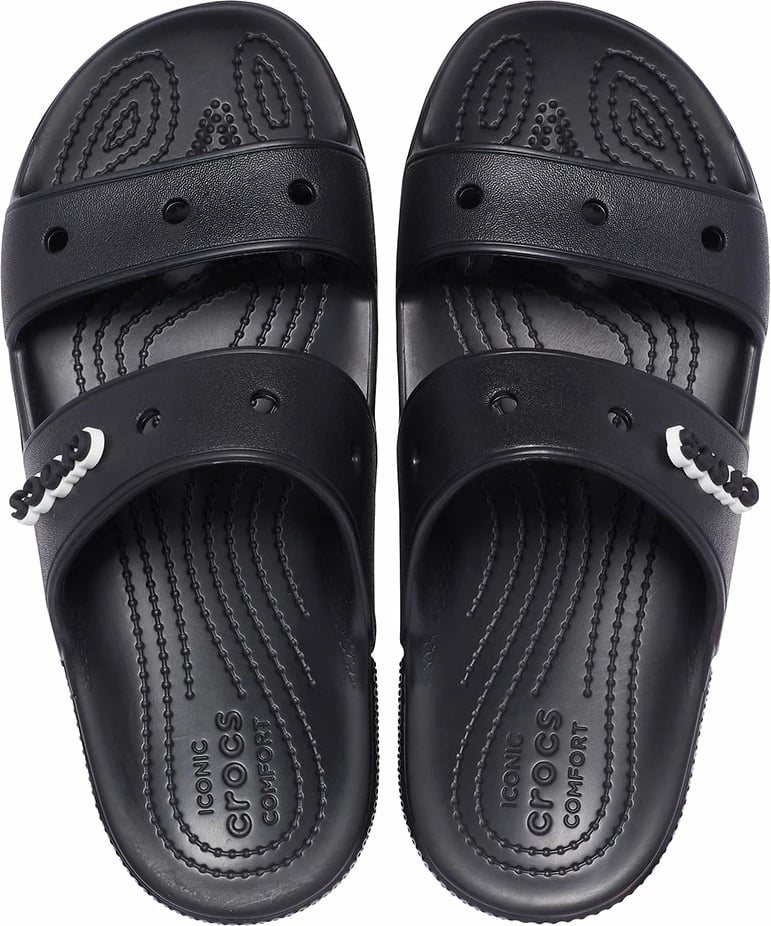 Papuqe Crocs unisex, të zeza
