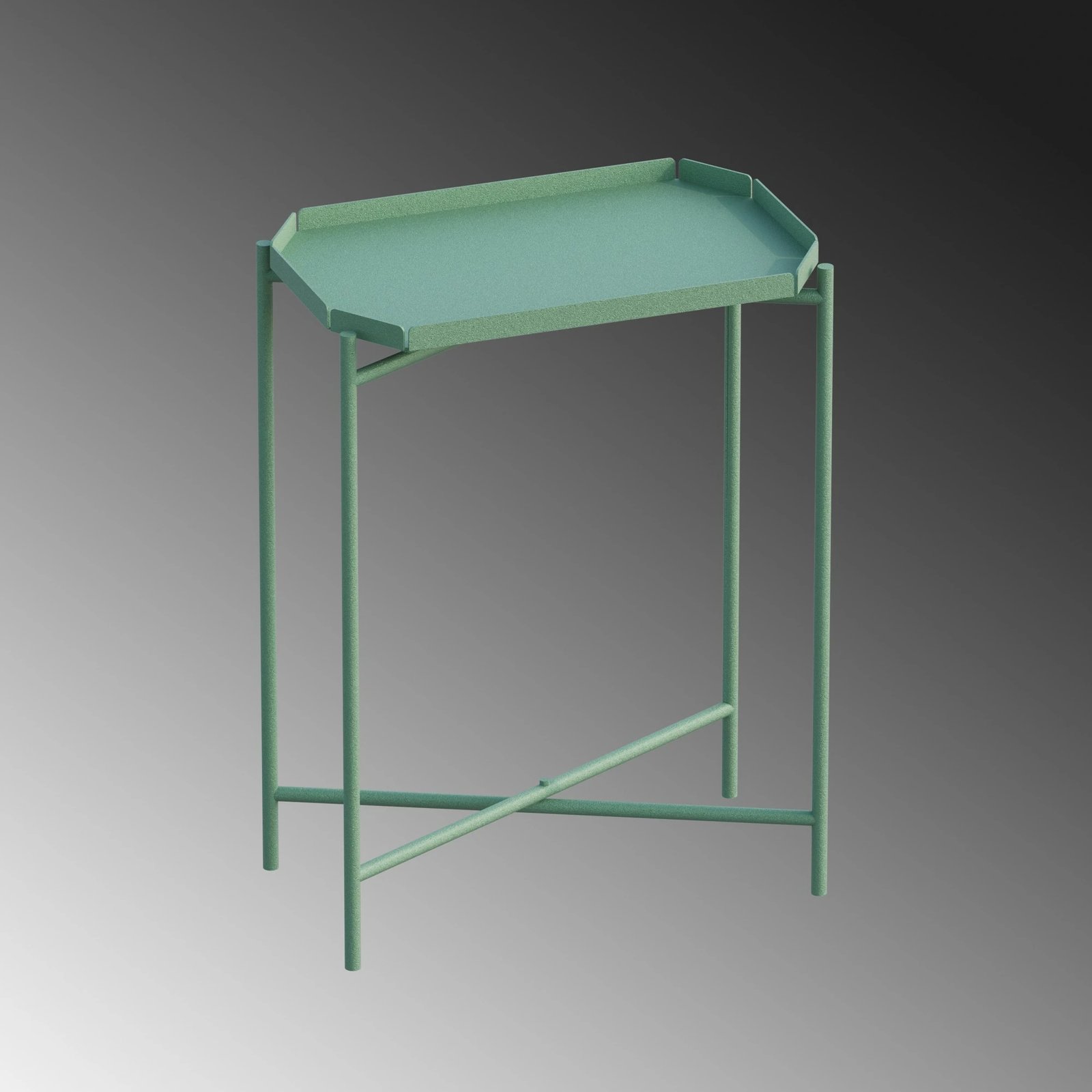 Tavolinë kafeje Hanah Home, SHB-009-D, ngjyrë e gjelbër