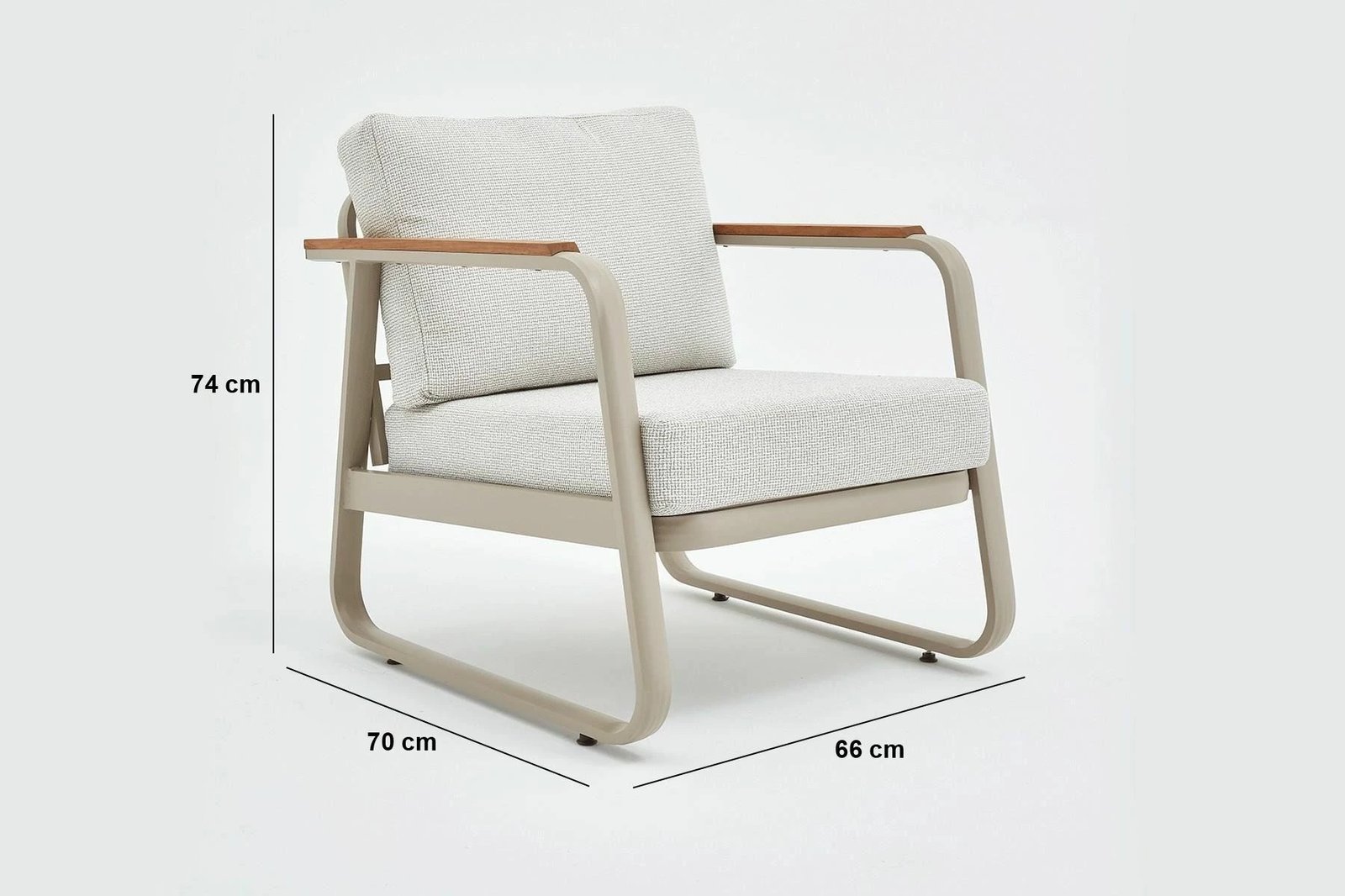 Set lounge për kopsht, Skye Decor, Rio, bezhë