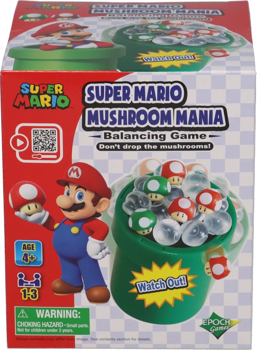 Super Mario Mushroom Mania Balancing Game