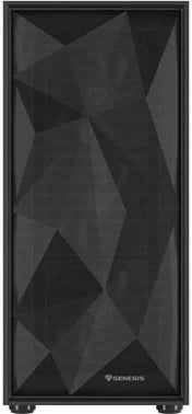 Kasë Natec Genesis Diaxid 605F, Midi Tower, ATX, USB-C, e zezë Kasë Natec Genesis Diaxid 605F, Midi Tower, ATX, USB-C, e zezë