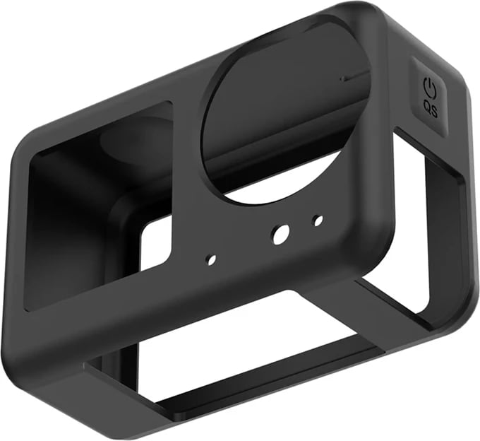Mbështjellës silikon për kamera aksion, Telesin S6-PTC-011-TDJ, për DJI Osmo Action 5 Pro/4/3, me kapak lente dhe rrip kyçi
