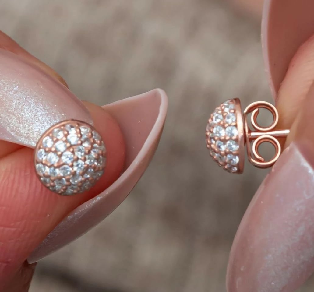 Vathë argjendi Jumeon, ngjyrë ari rozë, NRZ999390