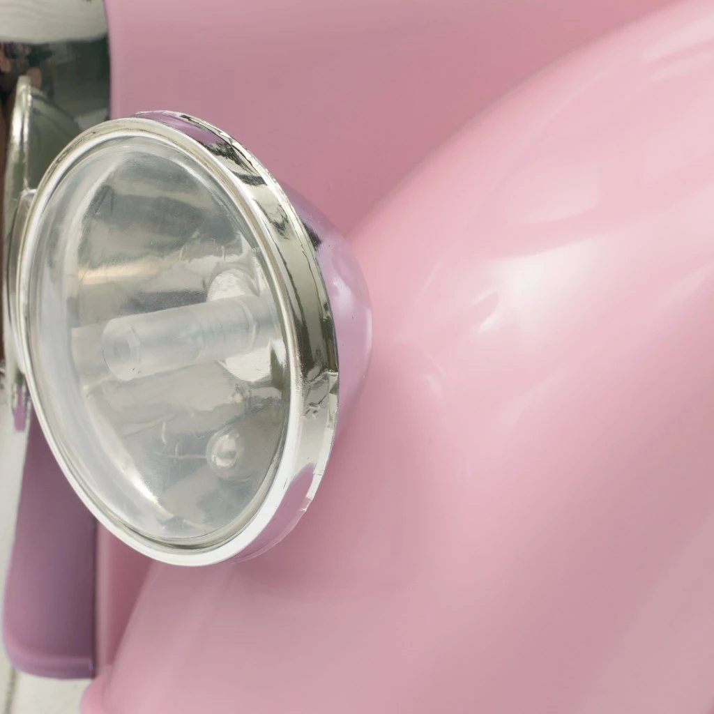 Makinë ecëse për fëmijë, Baby Mix, Retro, dizajn klasik, rozë