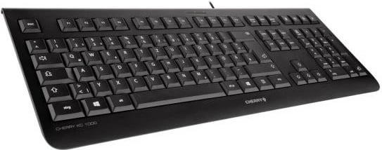 Tastierë Cherry KC 1000, Full-size, Wired, USB, Membrane, Black