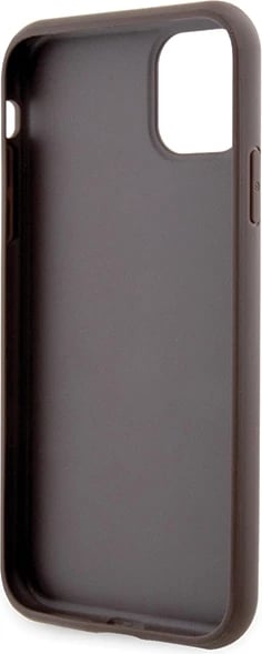 Mbështjellës Guess GUHCN61P4SNW për iPhone 11/XR, hardcase, kafe Mbështjellës Guess GUHCN61P4SNW për iPhone 11/XR, hardcase, kafe