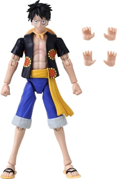 Figurë aksioni BANDAI Anime Heroes Monkey D. Luffy Dressrosa