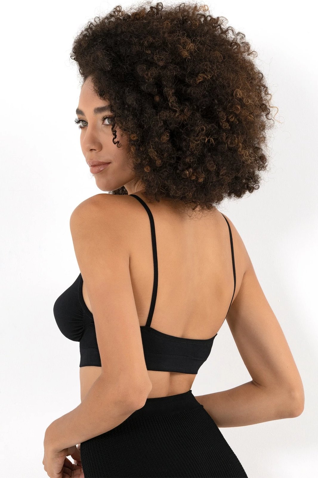 Bustier i zi pa shtresa Jumeon, 237-002300