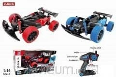 Vetura me telekomandë MAISTO RC Car 689-366, Kuqe/Blu