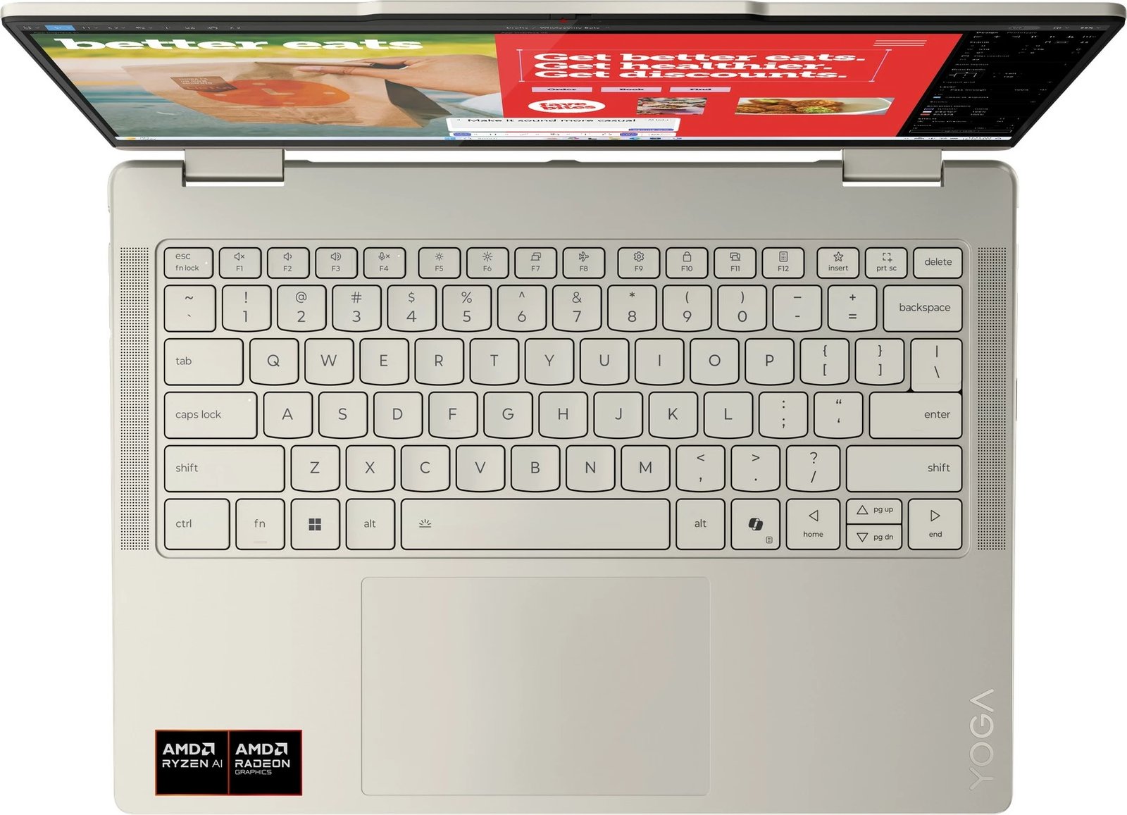 Kompjuter Lenovo Yoga 7 2-in-1 14AKP10 Ryzen AI 7 350, 16GB/1TB SSD, 14 inç, 2.8K, e bardhë