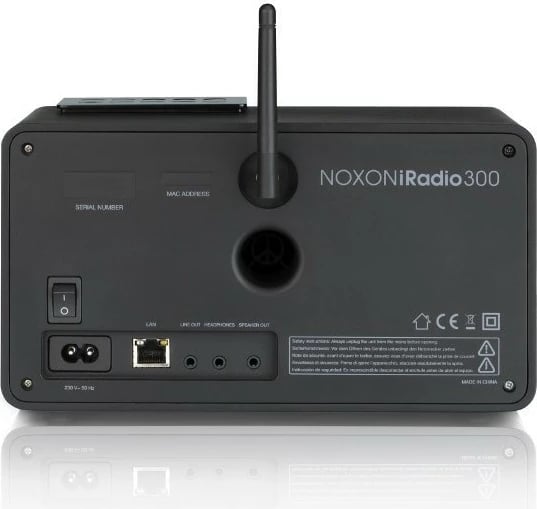 Radio interneti NOXON iRadio 360, stereo, Wi-Fi, ngjyrë e zezë