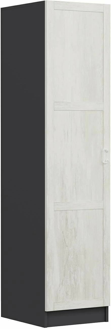 Dollap Skye Decor, Minar Kale - 8736, i bardhë dhe antracit, me rafte