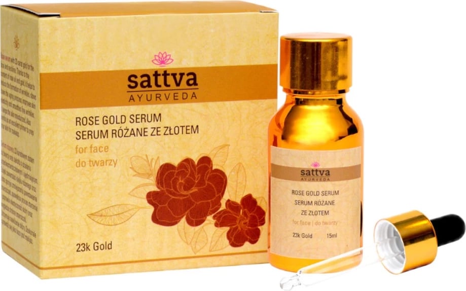 Serum për fytyrë Sattva Rose Gold Serum për femra, 15ml
