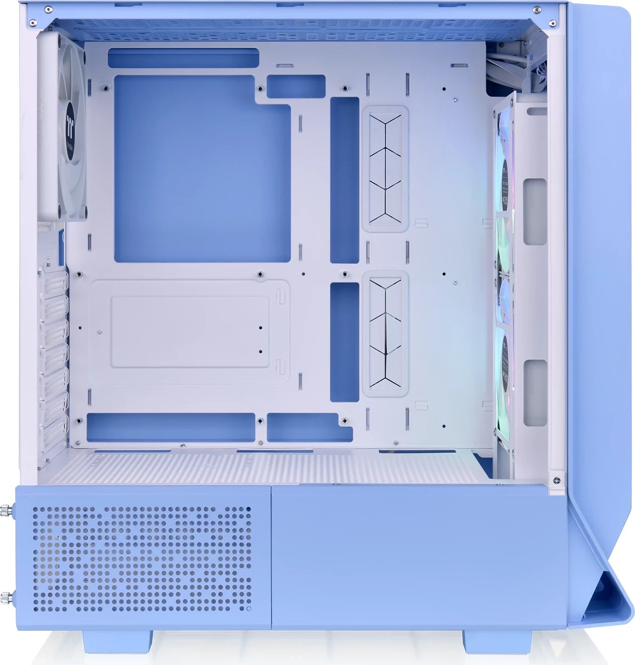 Kasë Thermaltake Ceres 350 MX, midi tower, Hydrangea Blue, xham i temperuar, RGB