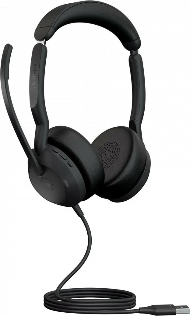 Kufje Jabra Evolve2 50 USB-A MS Stereo, me mikrofon, ANC, Bluetooth, Zezë