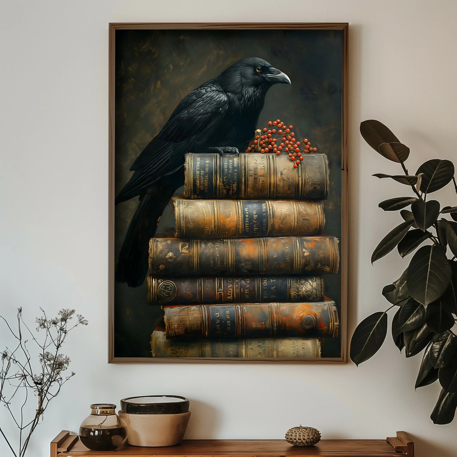 Pikturë dekorative me kornizë MDF, shumëngjyrëshe, GE200-L