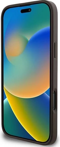 Mbështjellës Guess 4G Big Logo për iPhone 16 Pro, Kafe Mbështjellës Guess 4G Big Logo për iPhone 16 Pro, Kafe