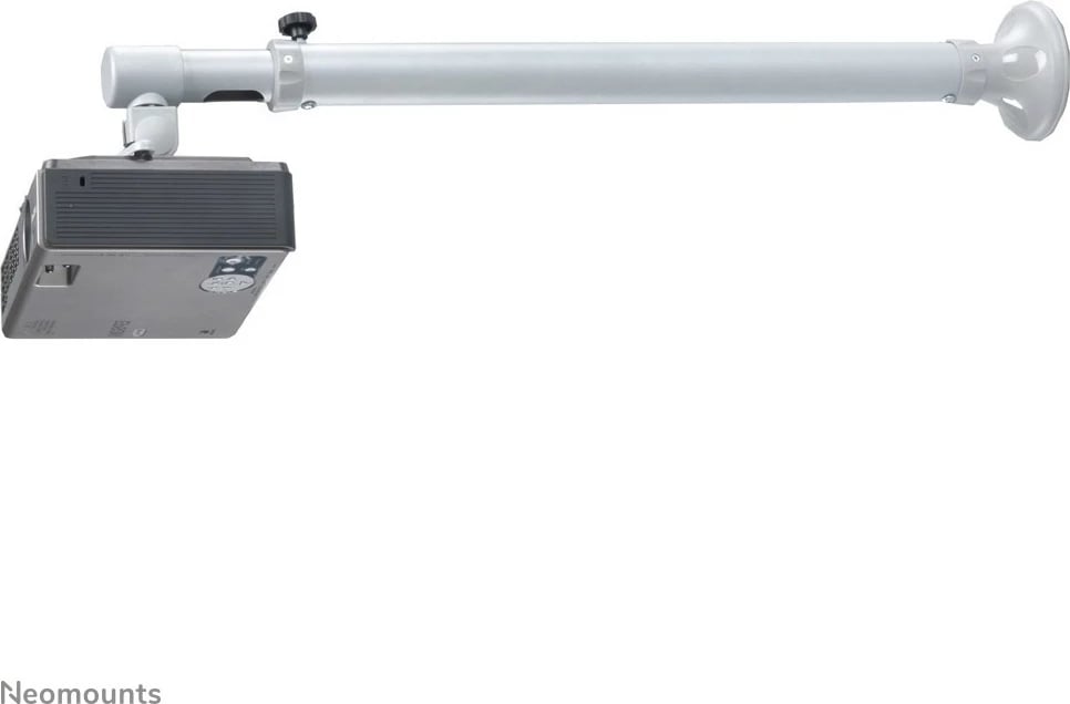 Mbajtëse muri për projektor Neomounts BEAMER-W100SILVER, rrotulluese, 73-123 cm, ngjyrë argjendtë