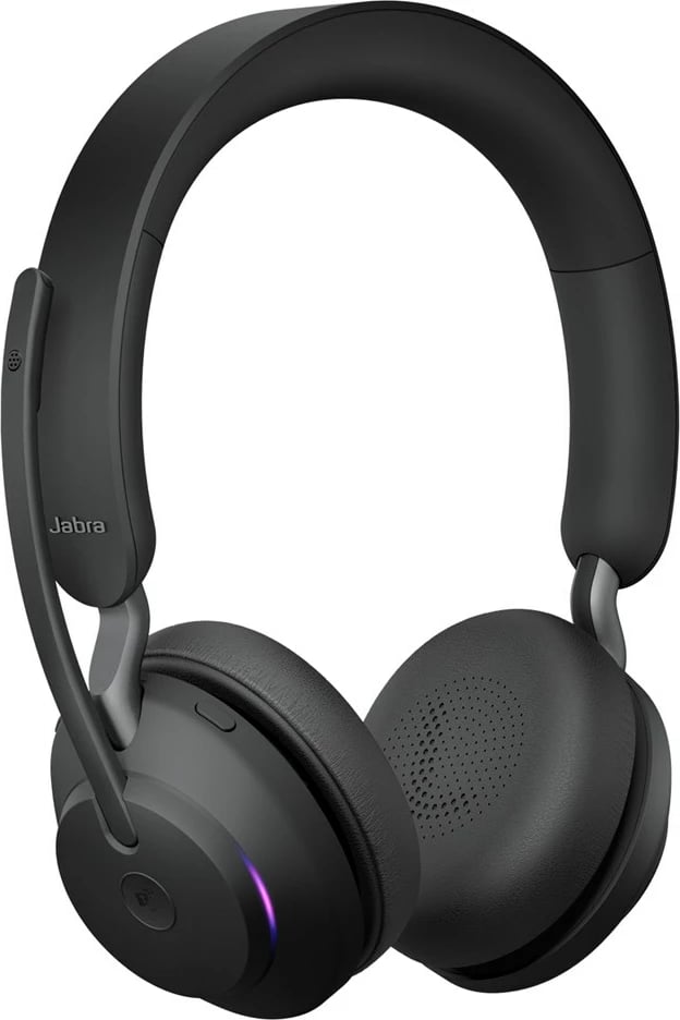 Kufje Jabra Evolve2 65 wireless, binaurale, Bluetooth, USB Type-A, e zezë