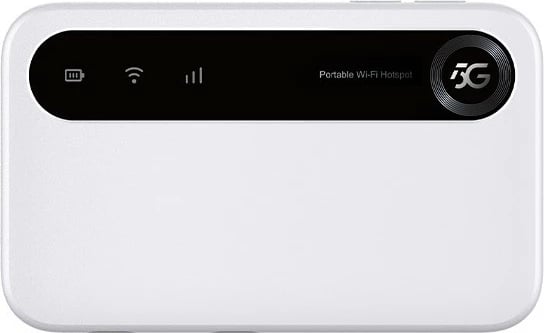 Router mobil ZTE U50 5G, WiFi 6, 4500 mAh, Bardhë/Zi