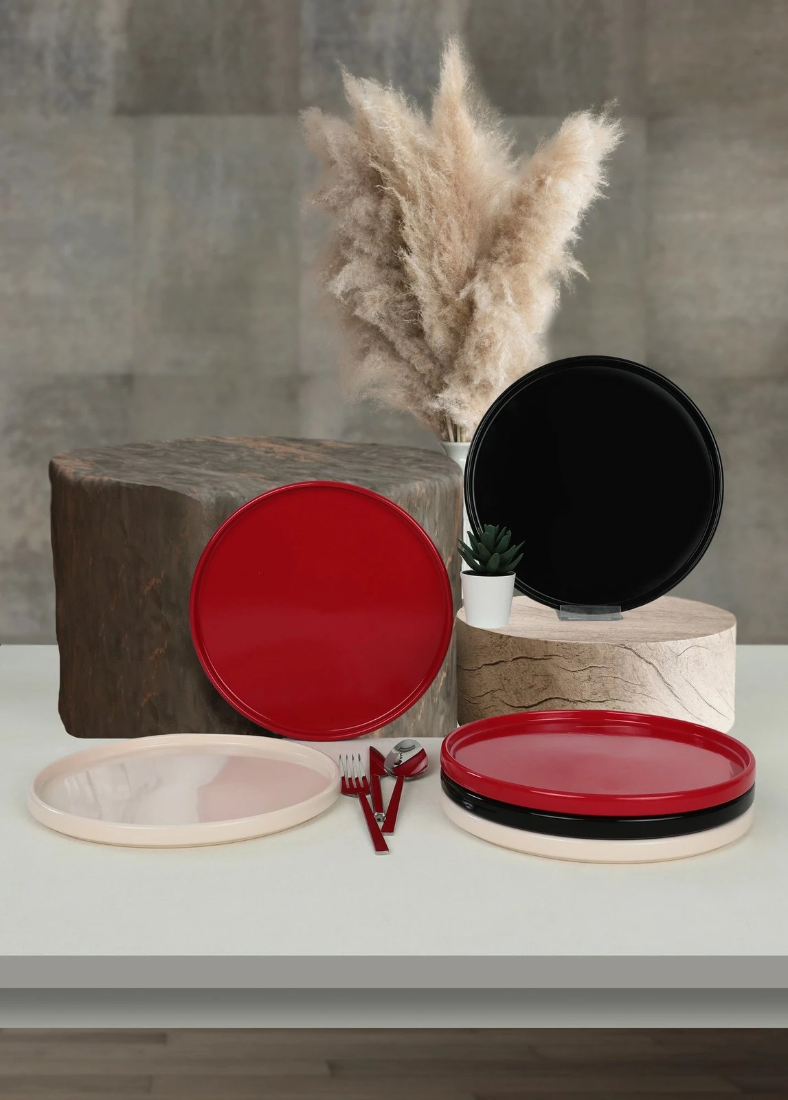 Set pjatash shërbimi (6 copë), Hermia Concept, ST038406F20XA000000MATSS00