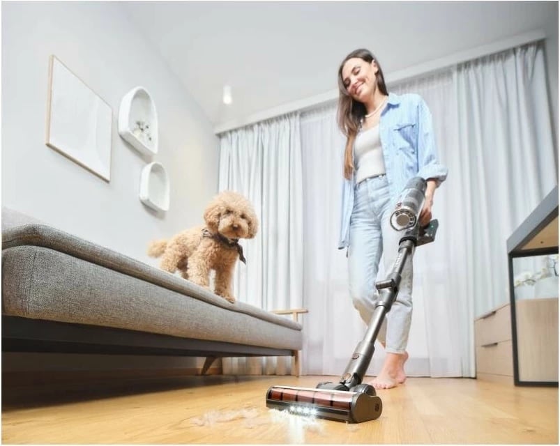 Fshesë me korrent pa kabllo ETA Terier 524790000, 25.2V, filter HEPA, e zezë