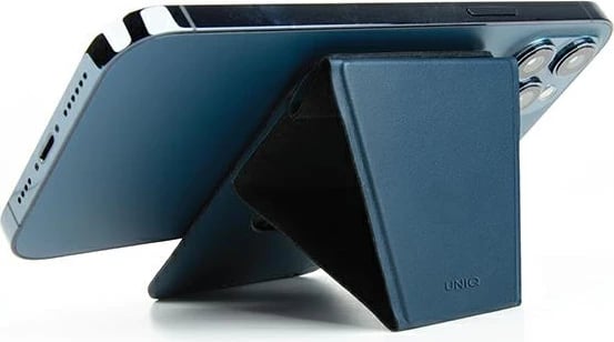 Mbështjellës magnetik për telefon UNIQ Lyft, mbajtës kartelash, Blu