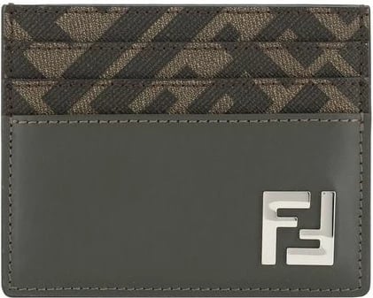 Mbajtëse kartelash Fendi, e gjelbër