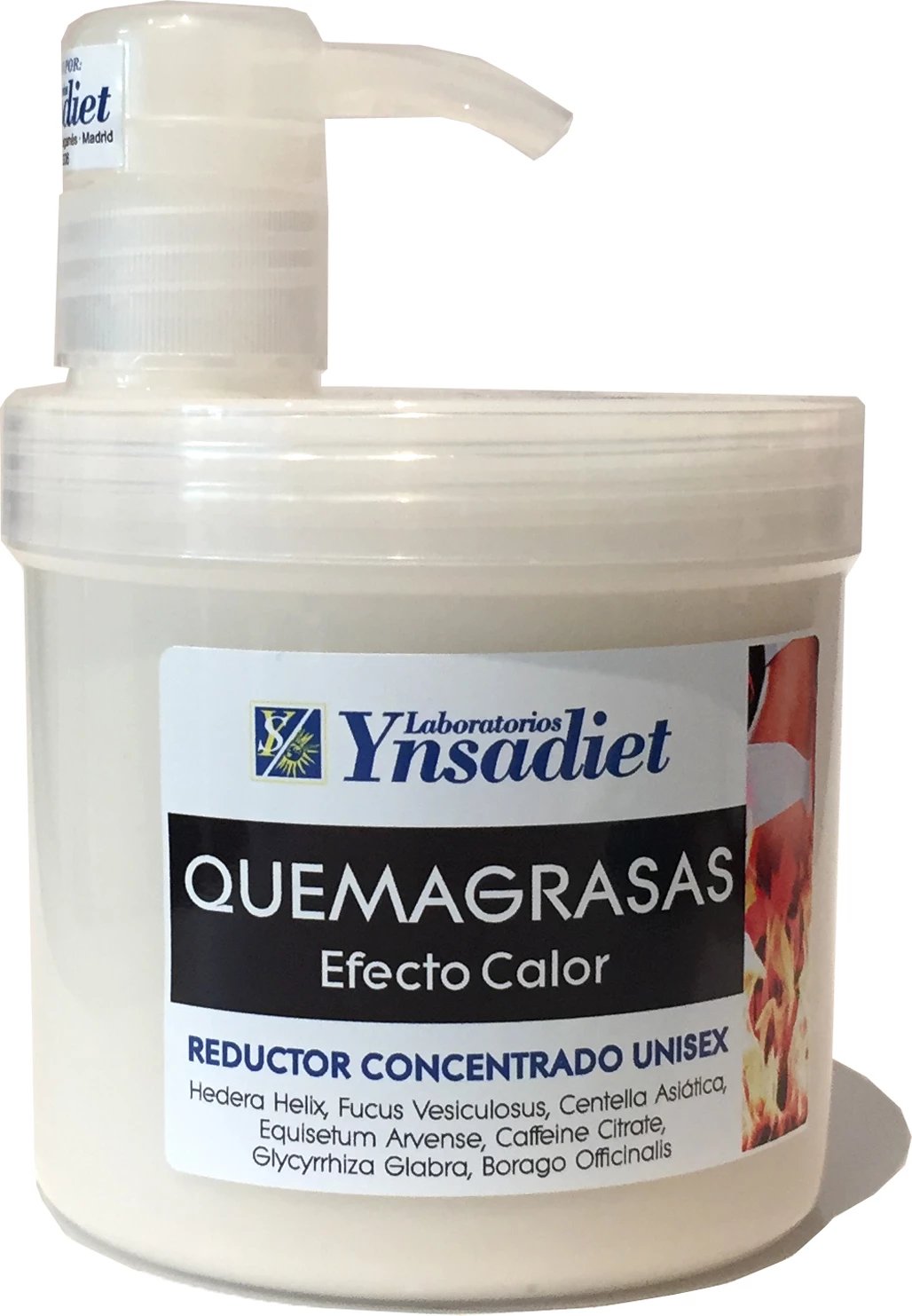 Krem trupor Ynsadiet Quemagrasas Efecto Calor unisex 500ml