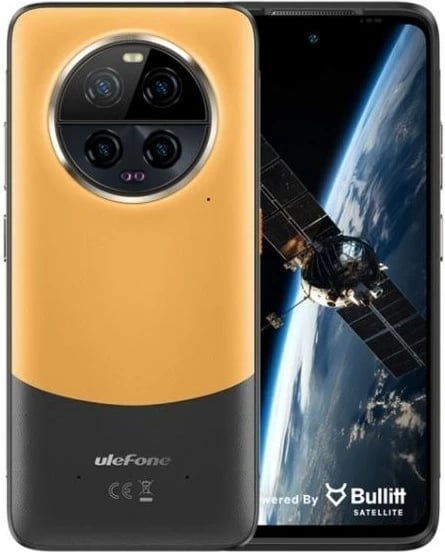 Celular Ulefone Armor 23 Ultra, 6.78", 12 GB RAM, 512 GB, 5G, Ngjyrë Zezë, Portokalli