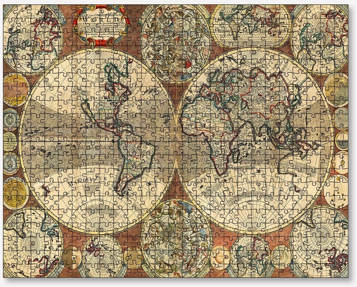 Puzzle 1000 copë, Evila Originals, shumëngjyrësh, PZL_0127_1000