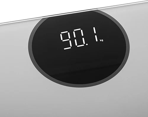 Peshore banjoje Adler AD8175 180 kg ekran LED xhami i temperuar 6 mm argjendtë