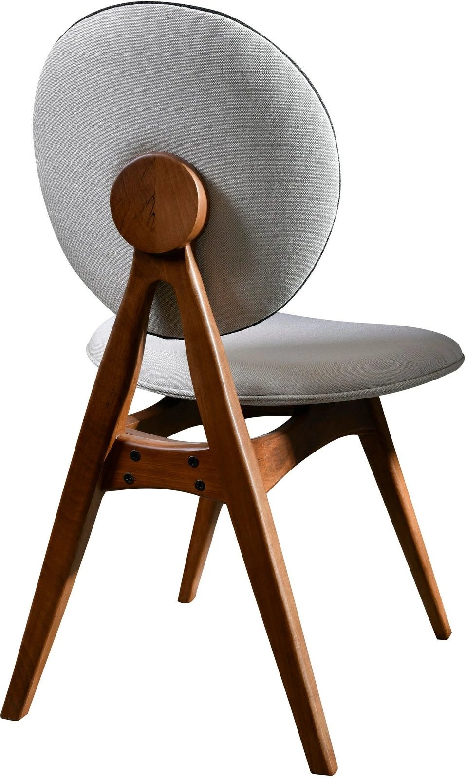 Set karrigesh (2 copë) Hanah Home Touch v2, ngjyrë krem dhe arre