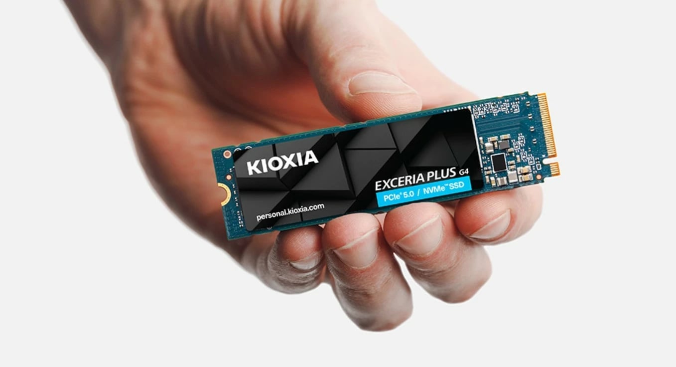 SSD Kioxia Exceria Plus G4, 1TB, M.2 2280, PCIe Gen5x4