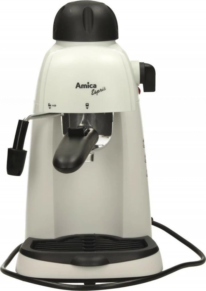 Aparat espresso Amica Espris CD1011, manual, 0.25L, i bardhë/zi