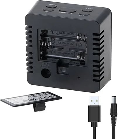 Orë alarmi Adler CAMRY CR 1150b me ekran LED, e zezë