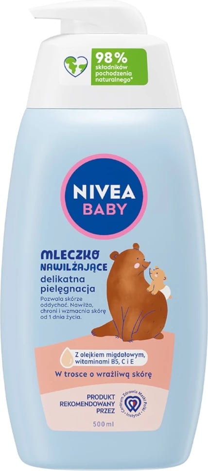 Qumësht hidratues për trup Nivea Baby Delicate Care 500ml Qumësht hidratues për trup Nivea Baby Delicate Care 500ml