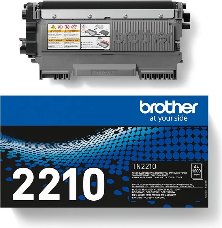 Toner Brother TN-2210 për HL-2240/2240D/2250DN, i zi