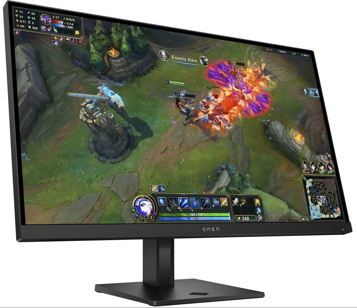 Monitor HP OMEN 27q G2, 27 inch, QHD, 180Hz, IPS, i zi