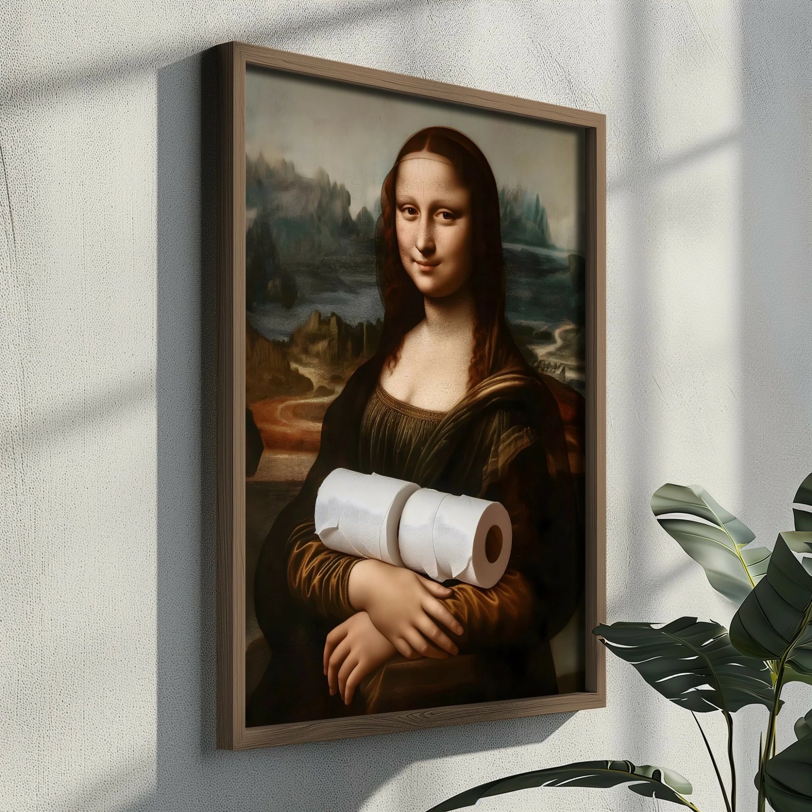 Pikturë dekorative me kornizë MDF, shumëngjyrëshe, Wallity GE159-L