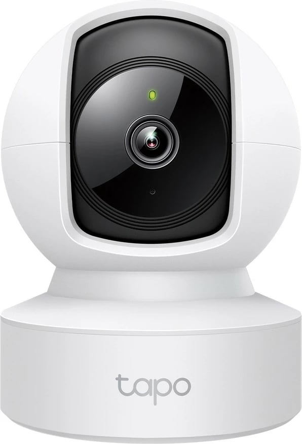 Kamerë IP TP-LINK Tapo C202, Full HD 1080p, Wi-Fi/Ethernet, Pan/Tilt, Bardhë