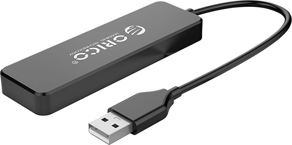 Kasë Orico FL01, 4x USB-A 2.0, 30 cm, e zezë