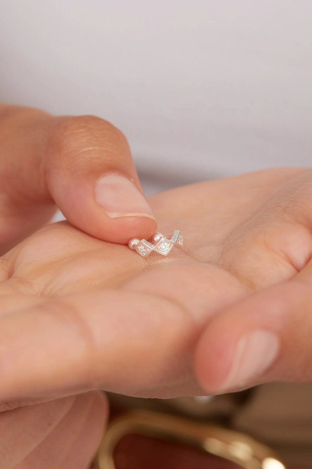 Vath argjendi Elika, ngjyrë argjendi, ELKAB92216G