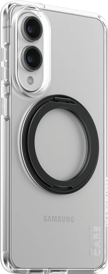 Mbështjellës PanzerGlass për Samsung Galaxy S25 Edge, transparent, me kickstand