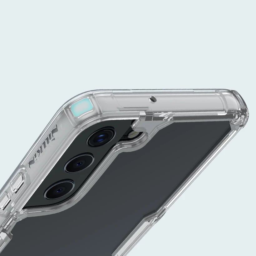 Mbështjellës Nillkin Nature Pro për Samsung Galaxy S22+, i tejdukshëm, i bardhë