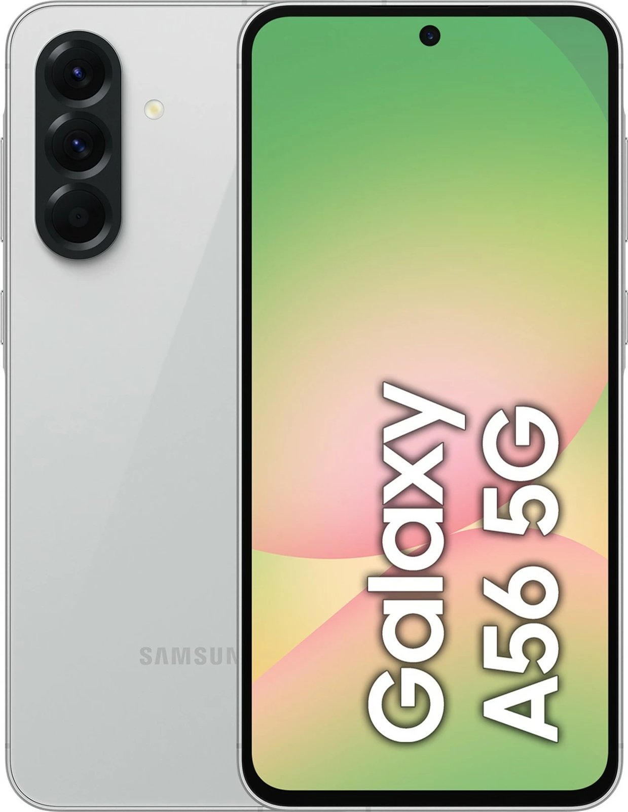 Celular Samsung Galaxy A56, 6.7", 8+128GB, 5G, light grey