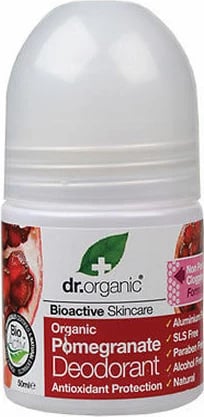 Deodorant roll on unisex Dr. Organic Pomegranate 50ml