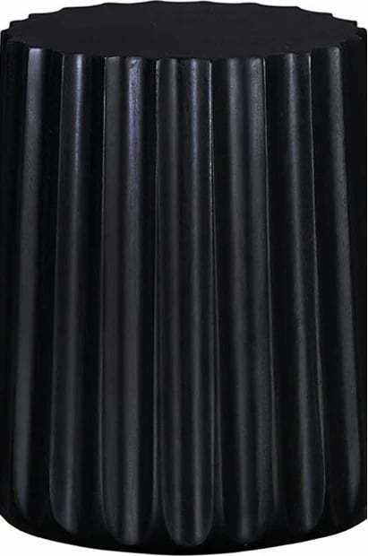 Tavolinë anësore Roman, ngjyrë e zezë, 36x36x49cm