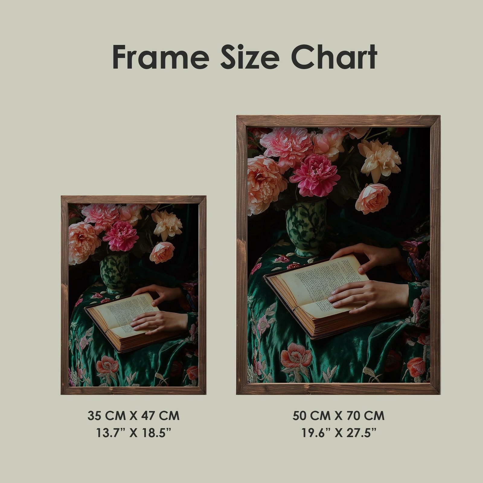 Pikturë dekorative me kornizë MDF, Wallity, TUN115-L